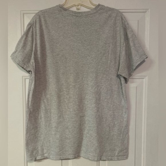 Hippie Retro Groovy Mushroom T Shirt Gray Size Medium - Picture 3 of 5